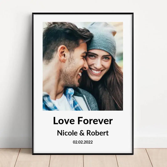 Love Forever - Poster photo personnalisé