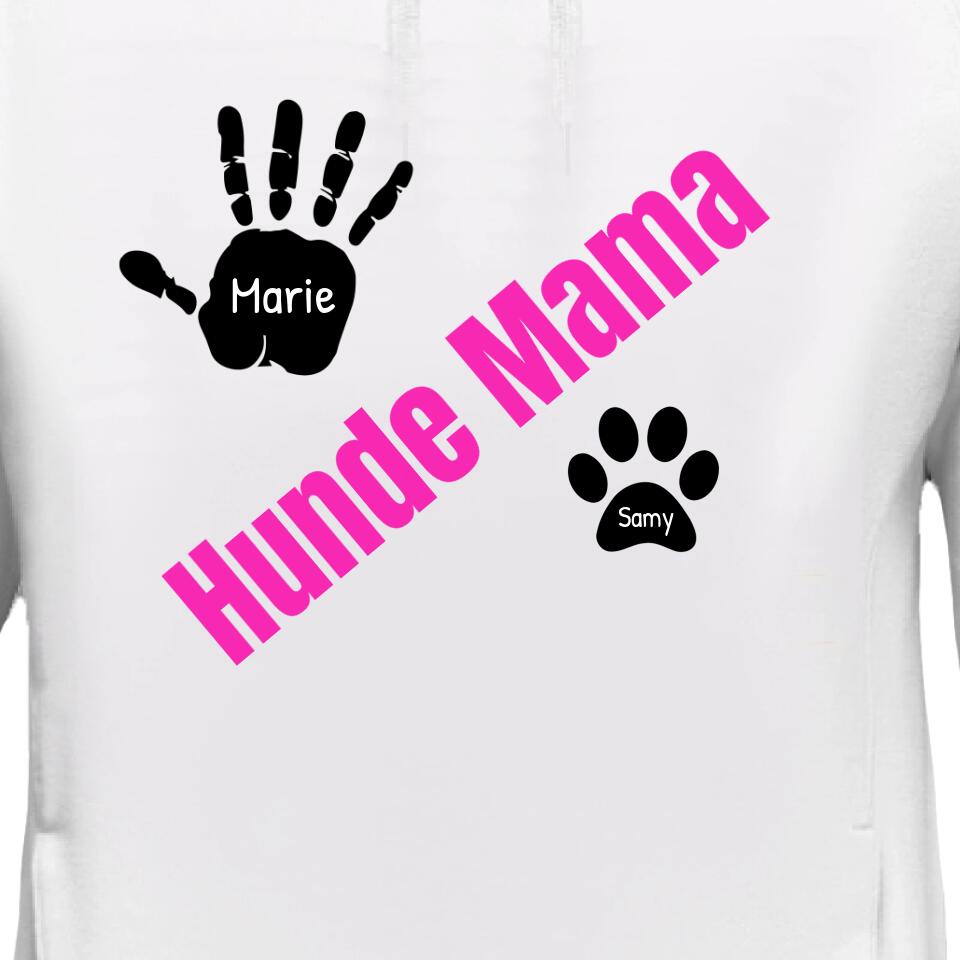 Hunde Mama - Personalisierter Hoodie