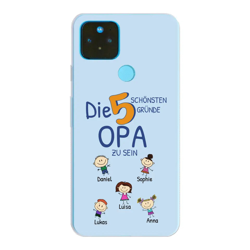 Family Love Grandpa - Personalized Phone Case