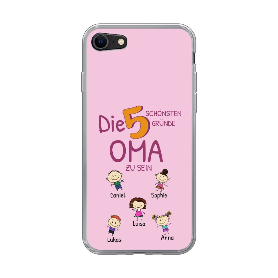 Family Love Grandma - Personalized Phone Case