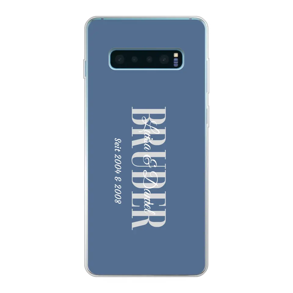 Heartfelt Brother - Personalized phone case