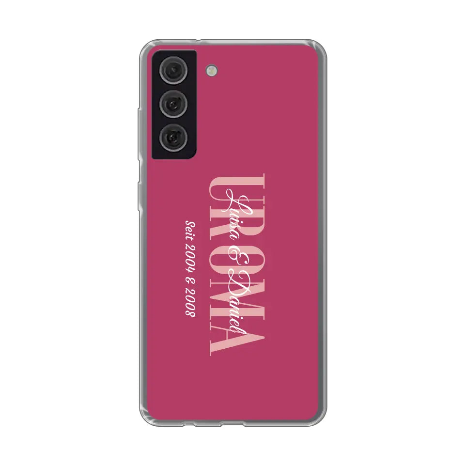 Heart People Great Grandma - Personalized Mobile Phone Case