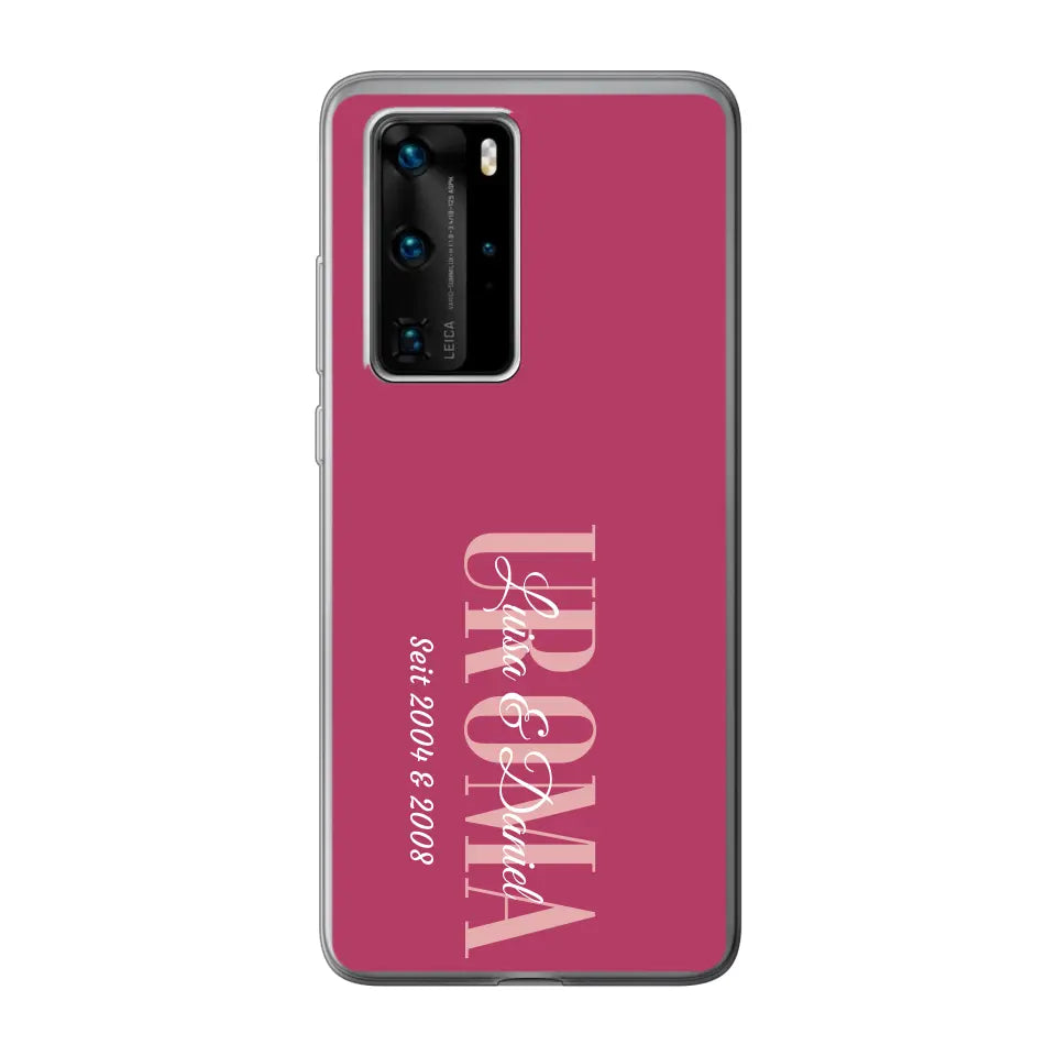 Heart People Great Grandma - Personalized Mobile Phone Case