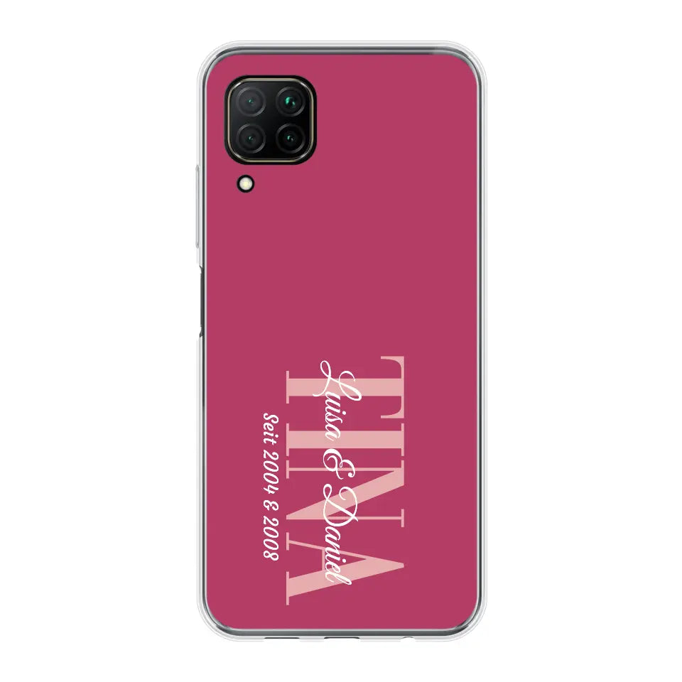 Heart people - Personalized phone case