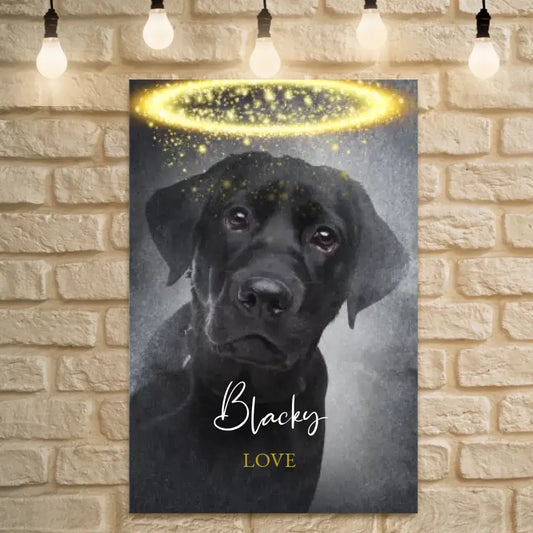 Dog Portrait Forever - Personalized Canvas