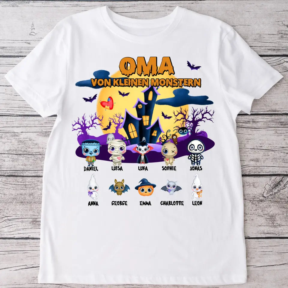 Kleine Monster - Personalisiertes T-Shirt
