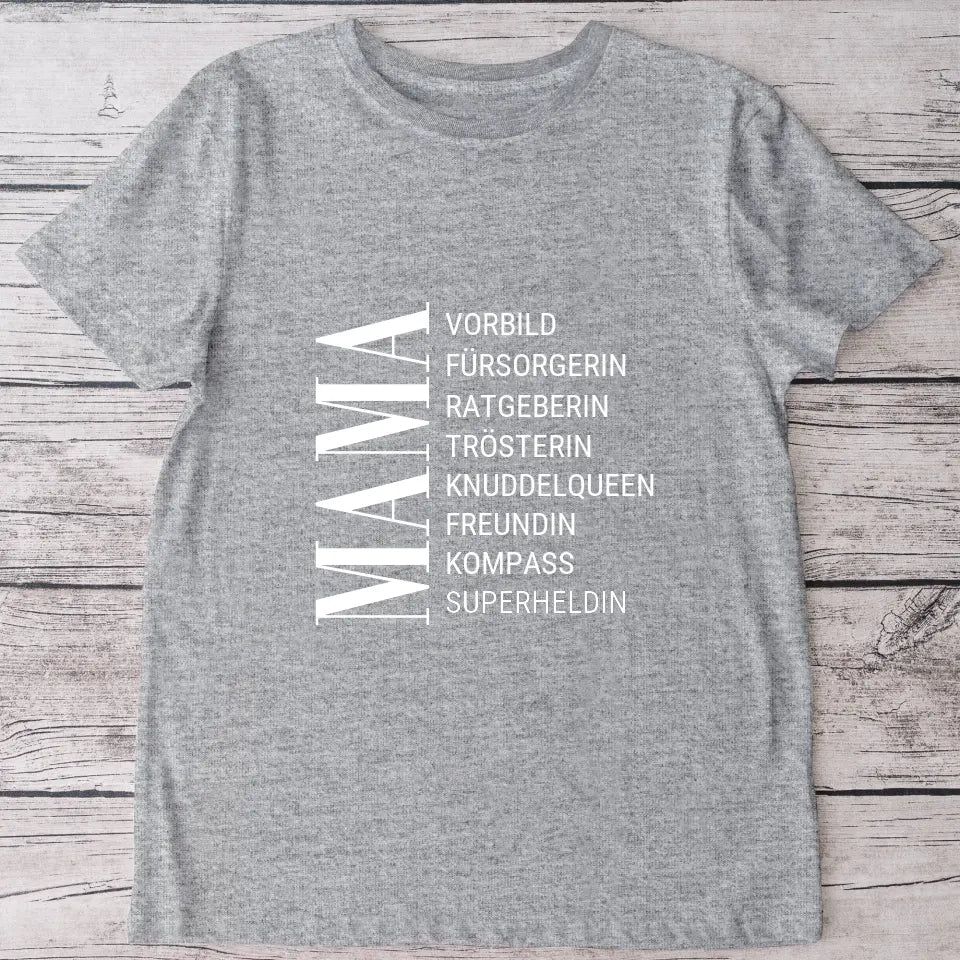 Lieblingsmensch Mama - Personalisiertes T-Shirt