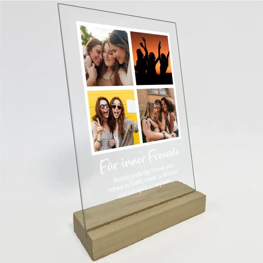 Forever Friends - Personalized Acrylic Glass