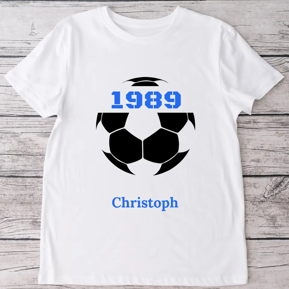 Fußball Limited Edition - Personalisiertes T-Shirt