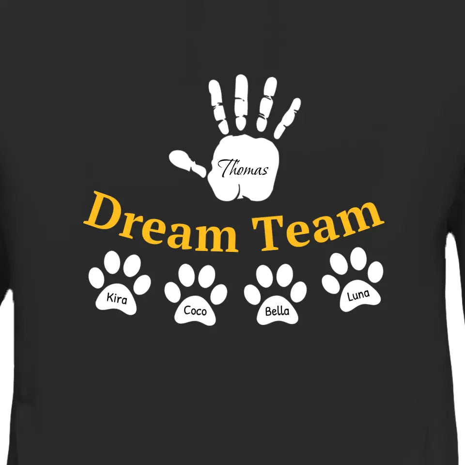 Dream Team - Personalisierter Hoodie