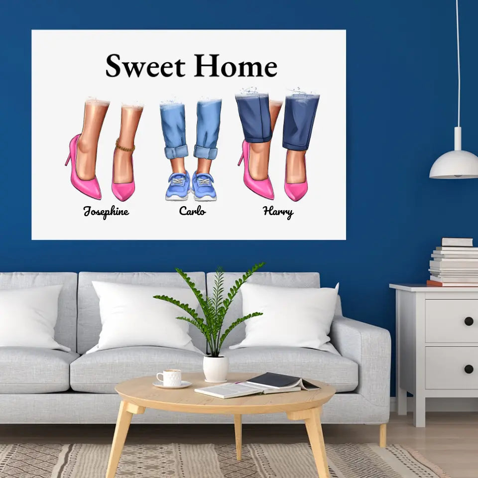 Poster Familie - Smart Casual Edition