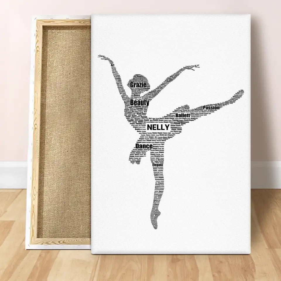 Ballet - Personalisierte Leinwand