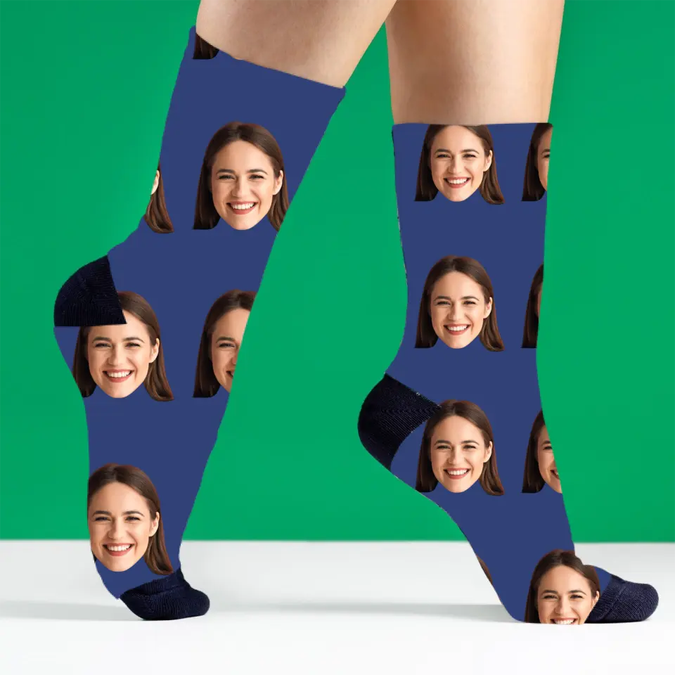 Deine Mama auf Socken - Personalisierte Socken