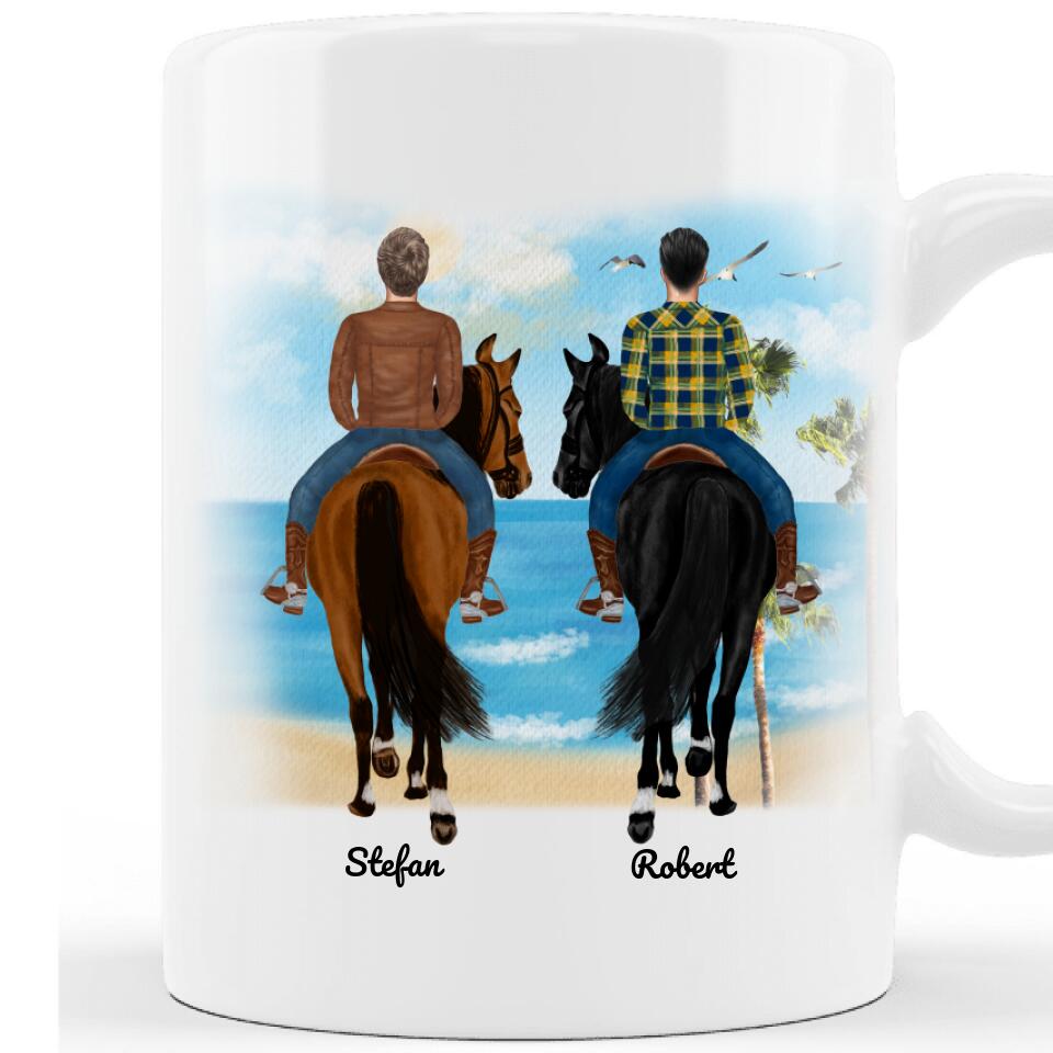 Cup with horse (1-3 riders)