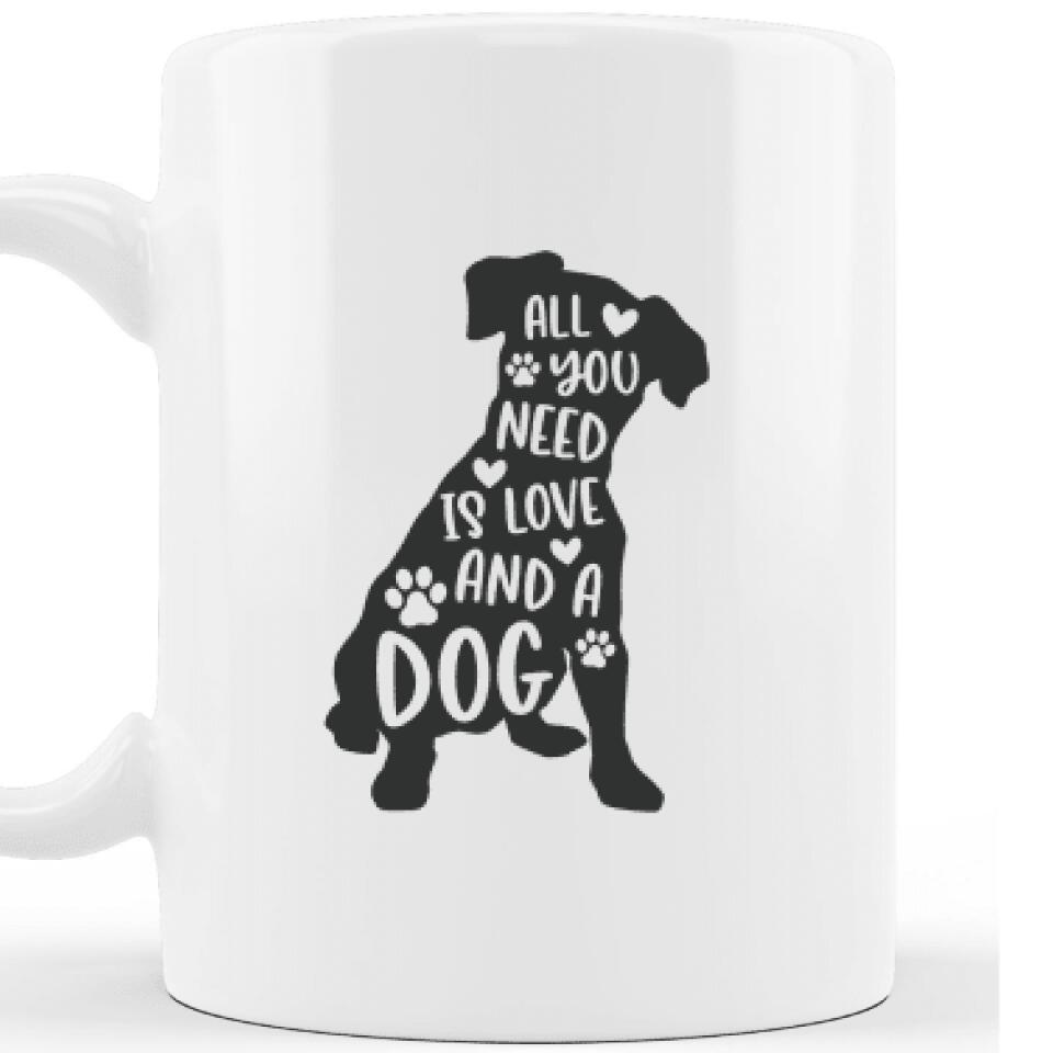 2 Women with Dog - Personalized Mug