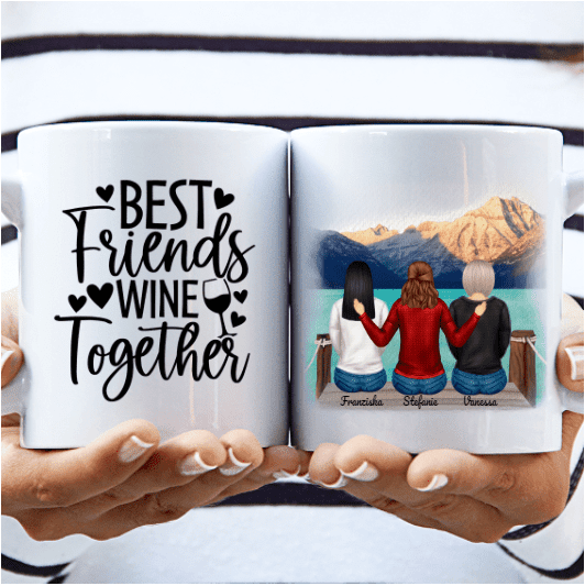 Personalized Friendship Mug (2-5 Women)