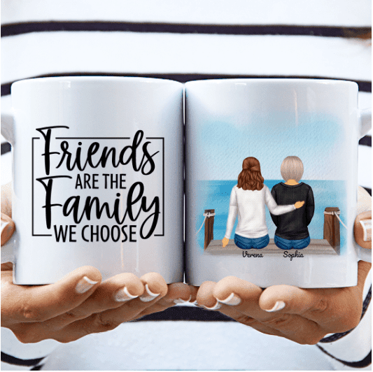 Personalized Friendship Mug (2 Women)