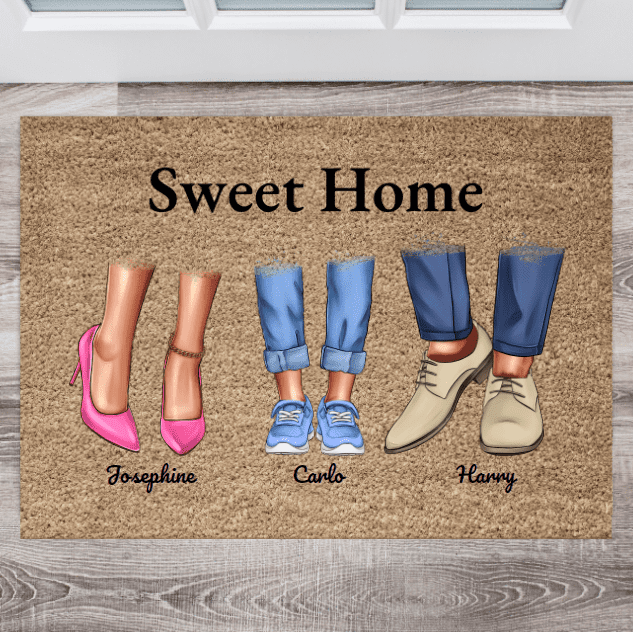 Family Doormat - Smart Casual Edition