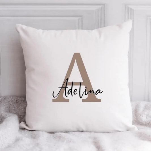 Personalized Pillow - Name & Letter