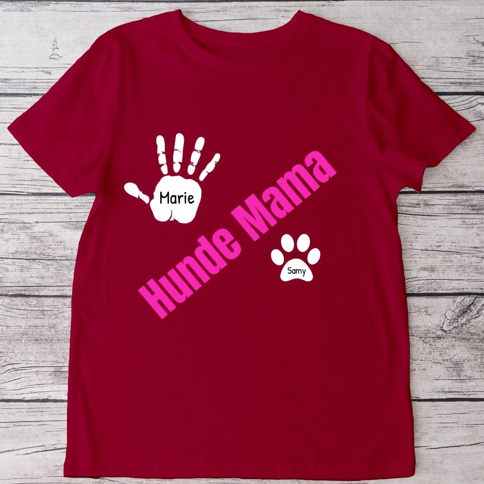 Maman chien - T-shirt personnalisé