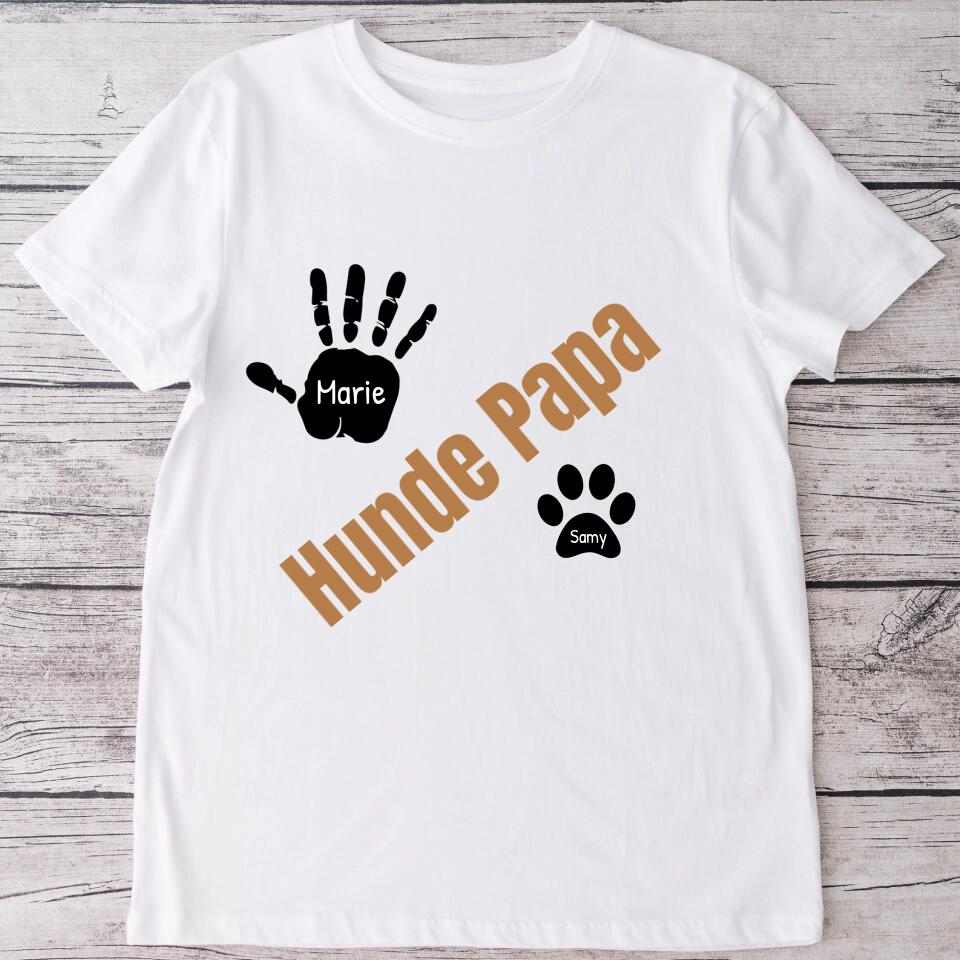 Papa chien - T-shirt personnalisé