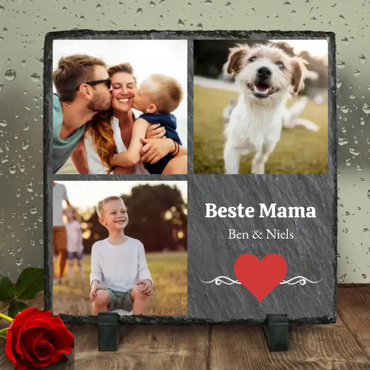 Best Mom - Personalized Slate Board