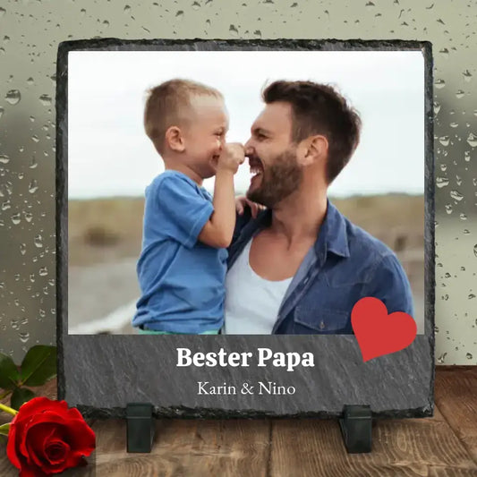 Best Dad - Personalized Slate Board