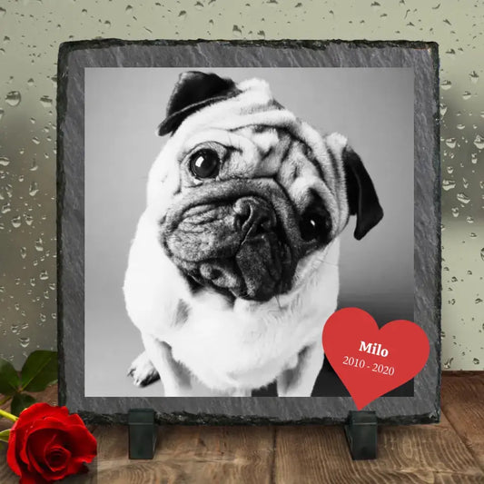 Dog Forever - Personalized Slate Board