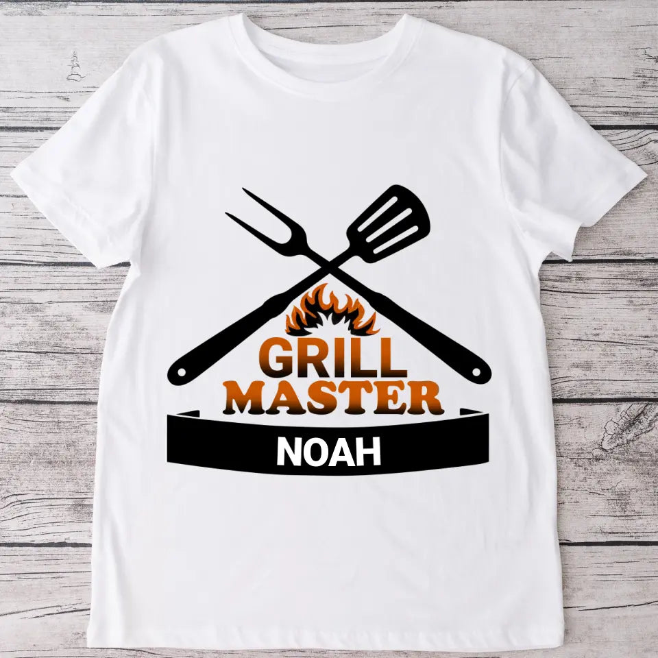 Grillmeister - Personalisiertes T-Shirt