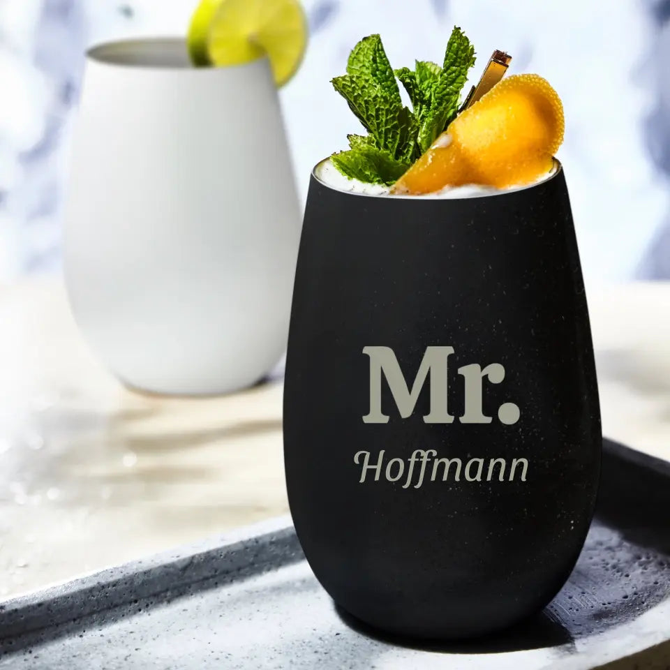Mister - Personalized Gin Glass