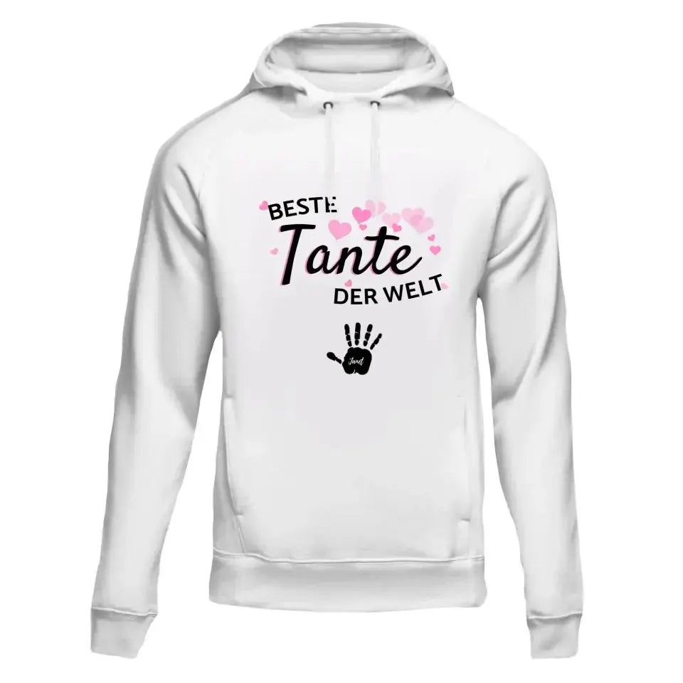 Best Aunt in the World - Personalized Hoodie