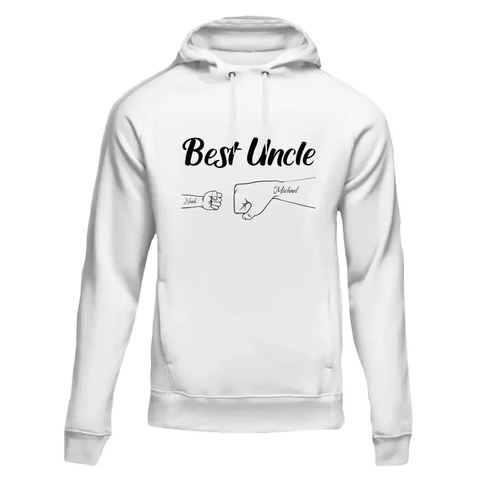 Best Uncle "Fists" - Personalized Hoodie