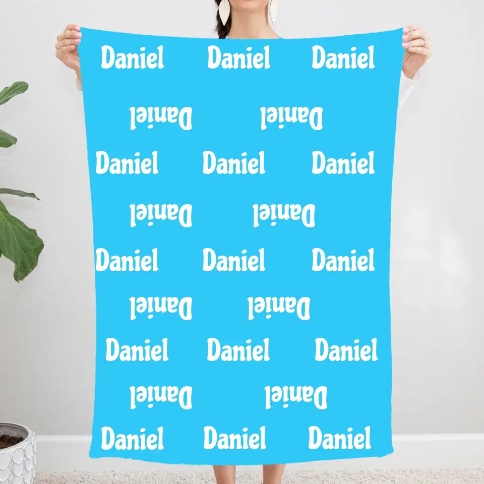 Name Timeless - Personalized Blanket