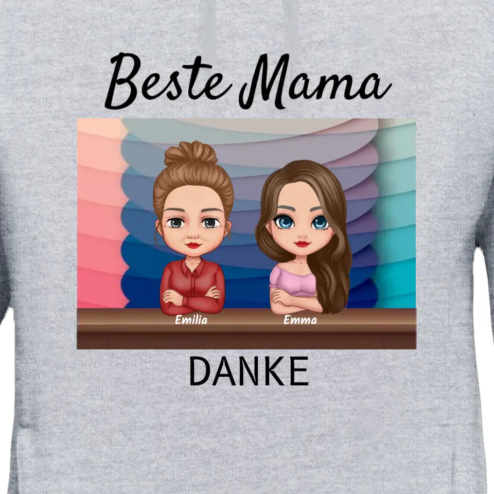 Best Mom "Thank You" - Personalized Hoodie