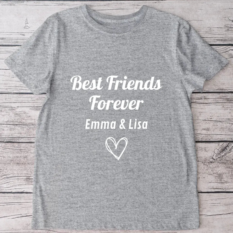 Meilleurs amis pour toujours - T-shirt personnalisé