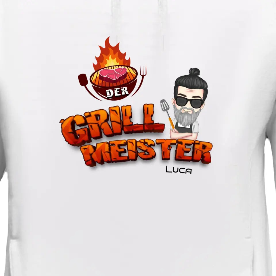 The Grill Master - Personalized Hoodie