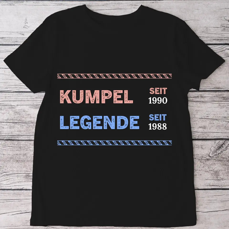 Legende Kumpel - Personalisiertes T-Shirt