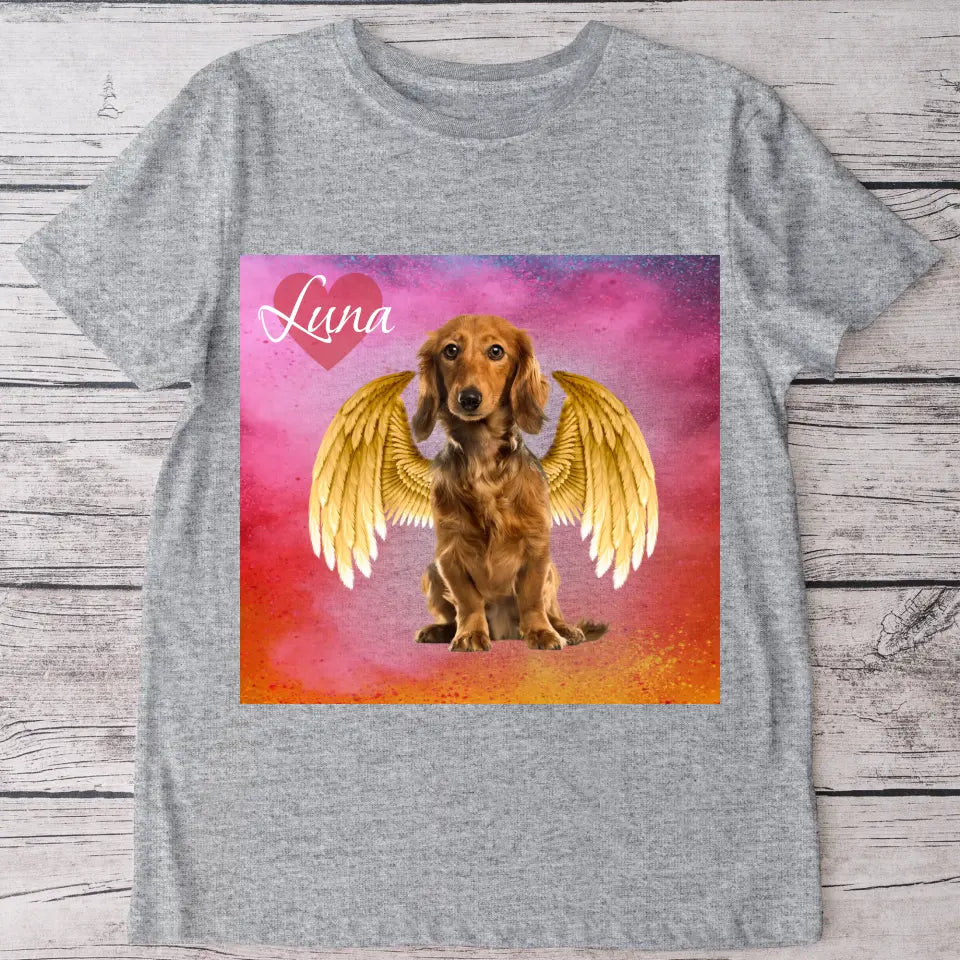 Engel mit Flügel - Personalisiertes T-Shirt