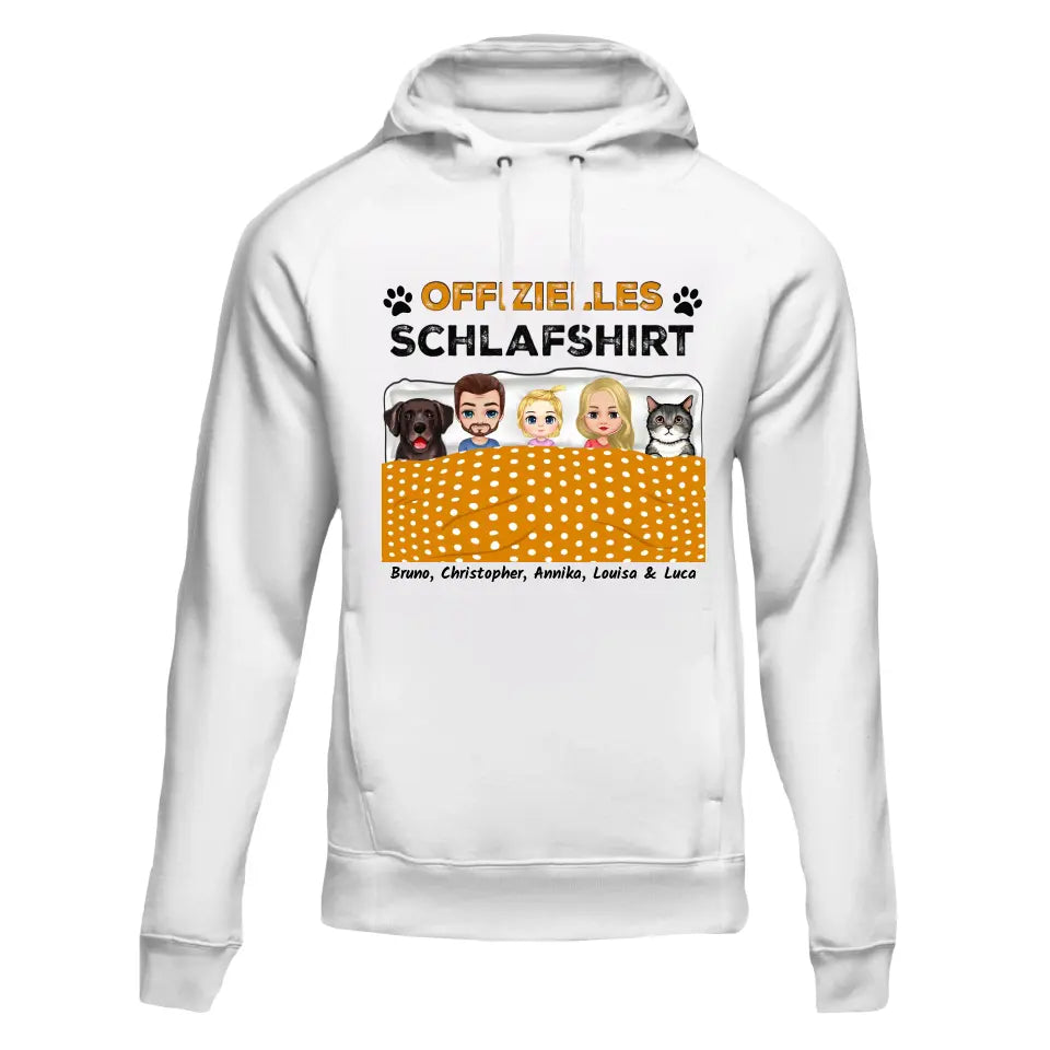 Official Sleep Shirt - Personalized Hoodie