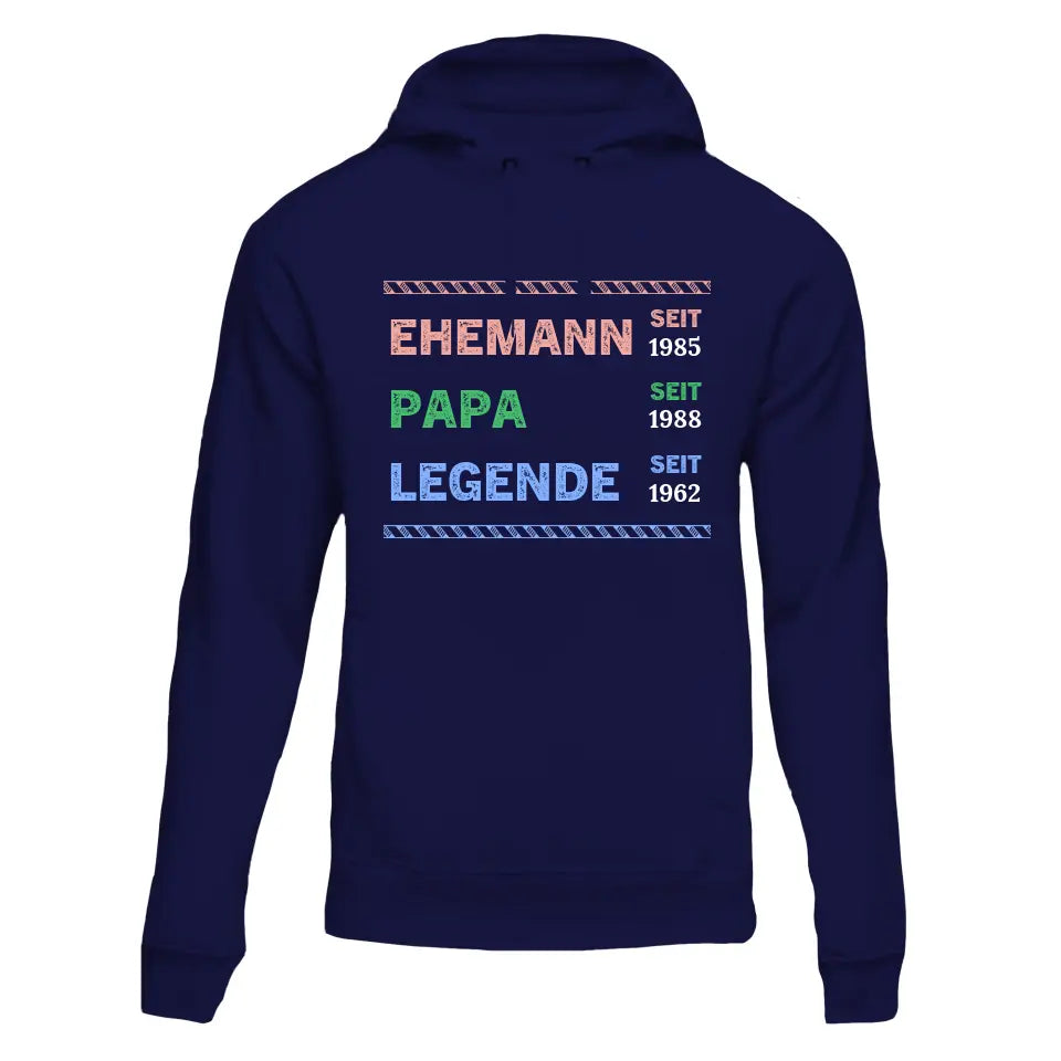 Legend Dad - Personalized Hoodie