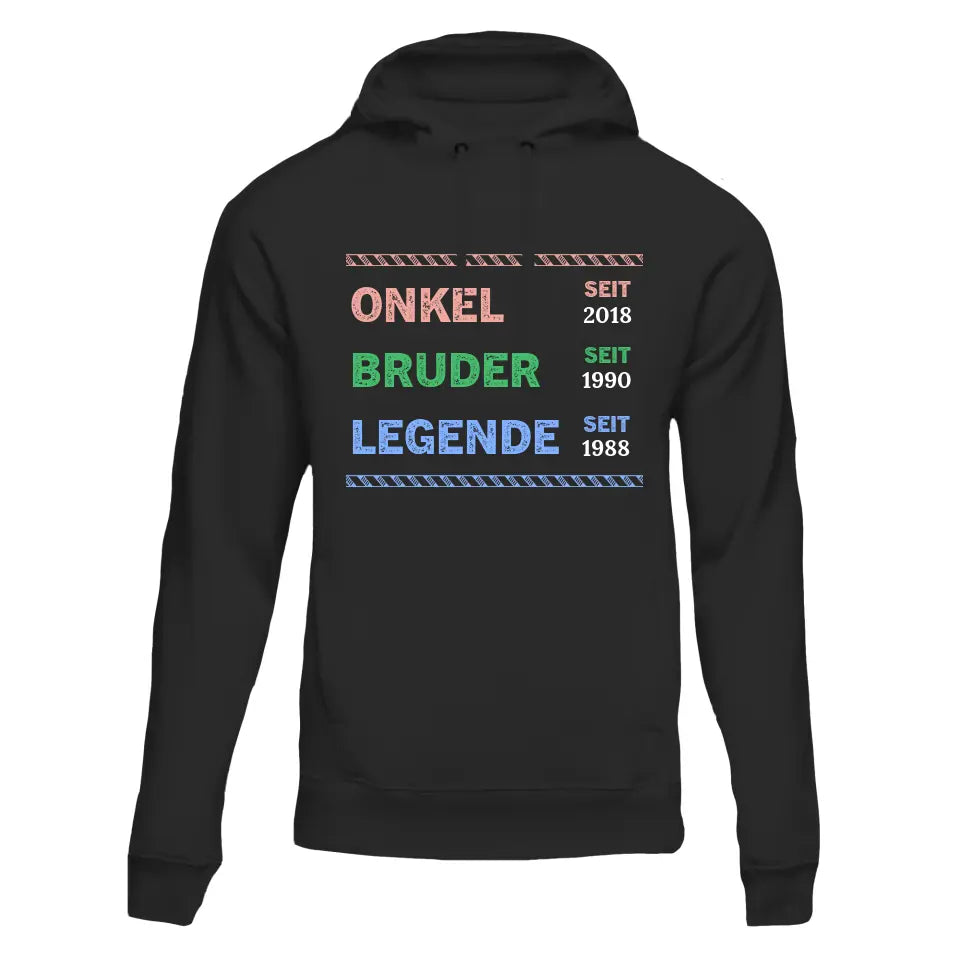 Legend Uncle - Personalized Hoodie