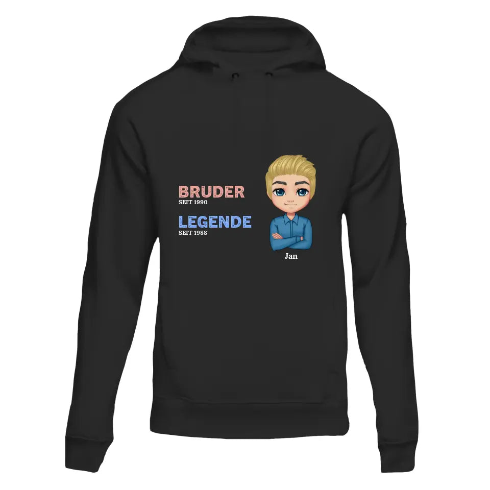 Brother the Legend - Personalized Hoodie
