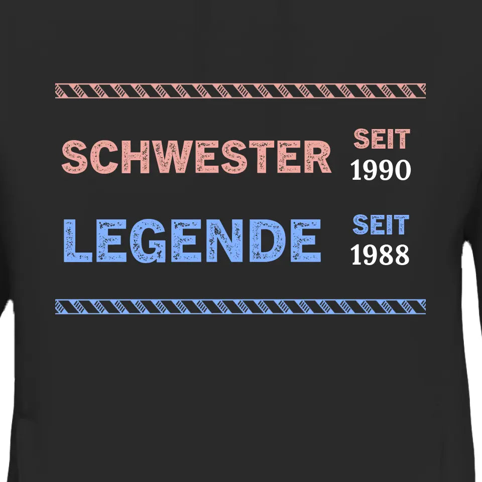 Legend Sister - Personalized Hoodie