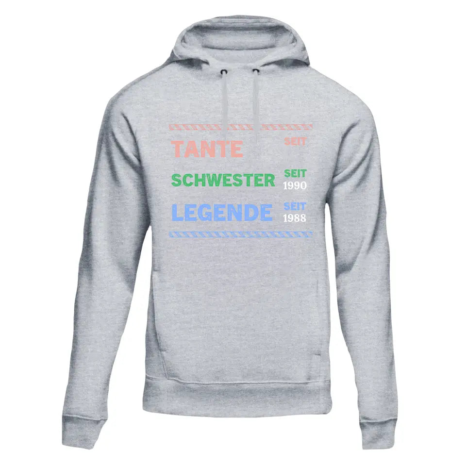 Legend Aunt - Personalized Hoodie