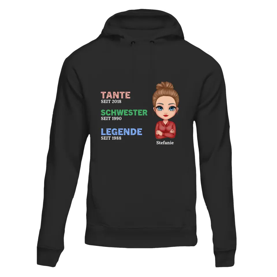 Aunt the Legend - Personalized Hoodie