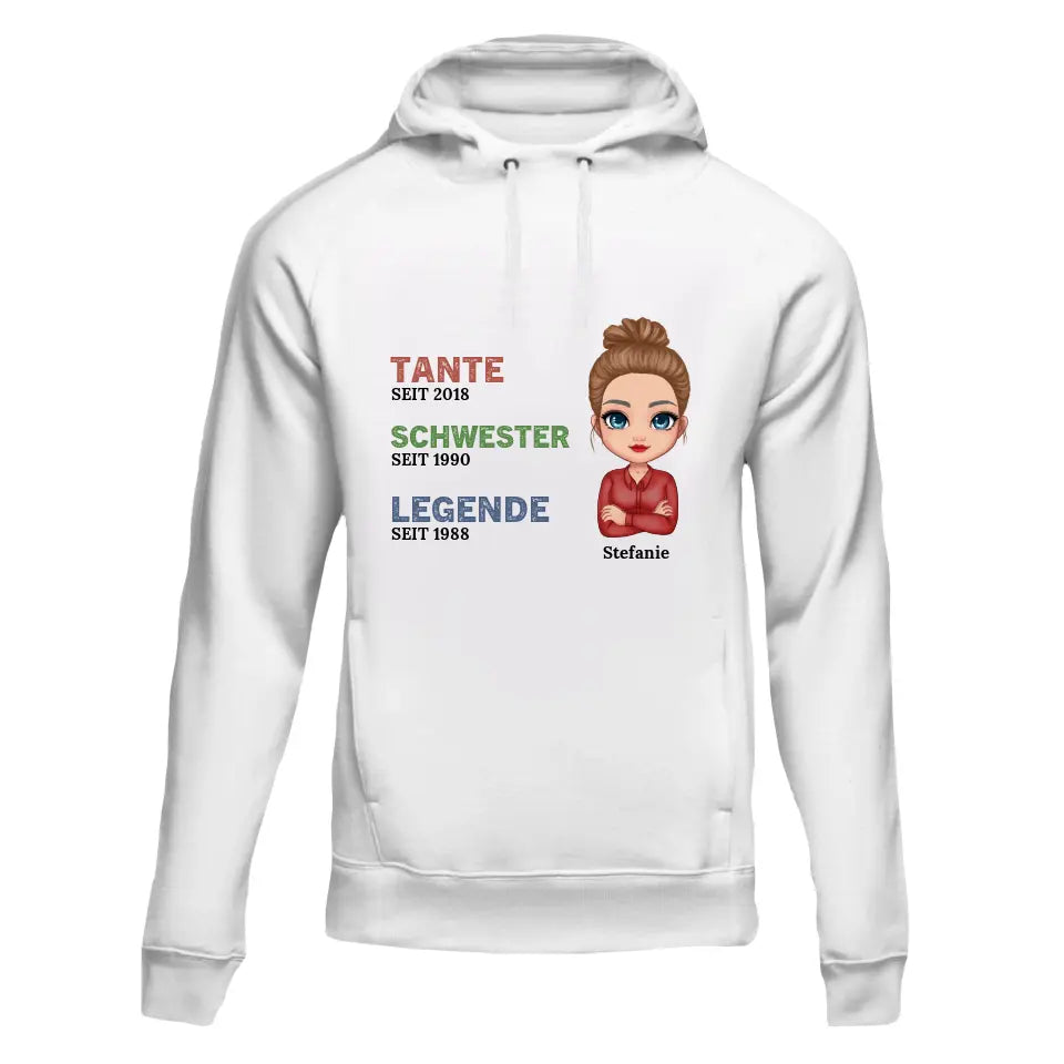 Aunt the Legend - Personalized Hoodie