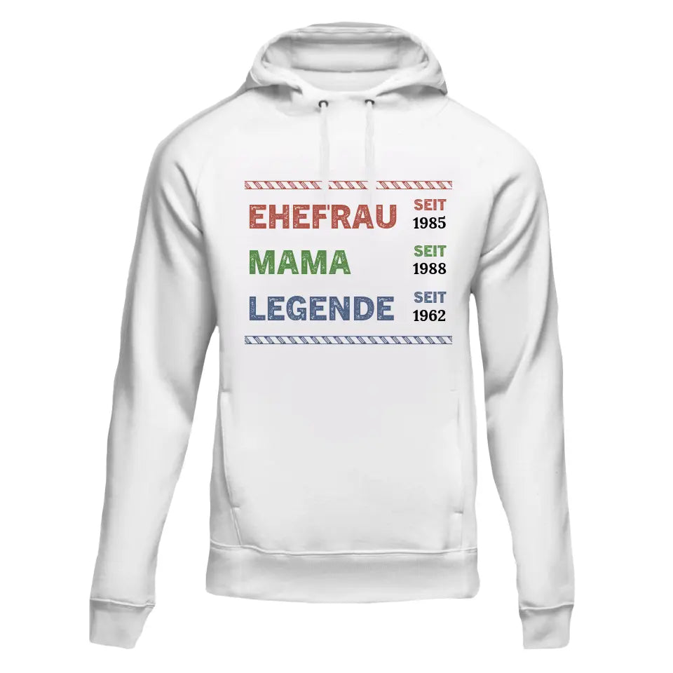 Legend Mom - Personalized Hoodie