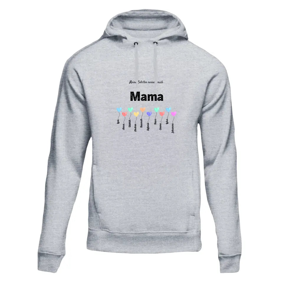 Balloon Hearts - Personalized Hoodie